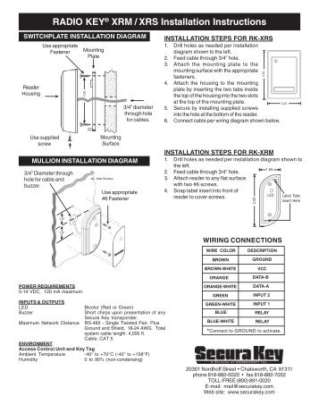 rkdt wm ws installation instructions secura key Un iMac Washer Wiring Diagram rk xrm rk xrs secura key